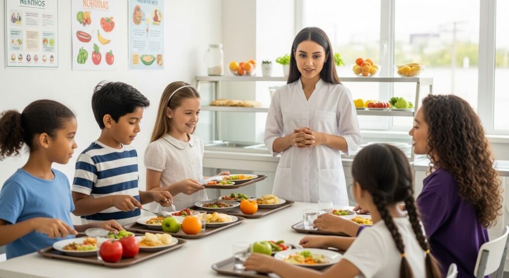 A Importância da Alimentação Saudável na Infância-Compromisso Real no Colégio Efetivo