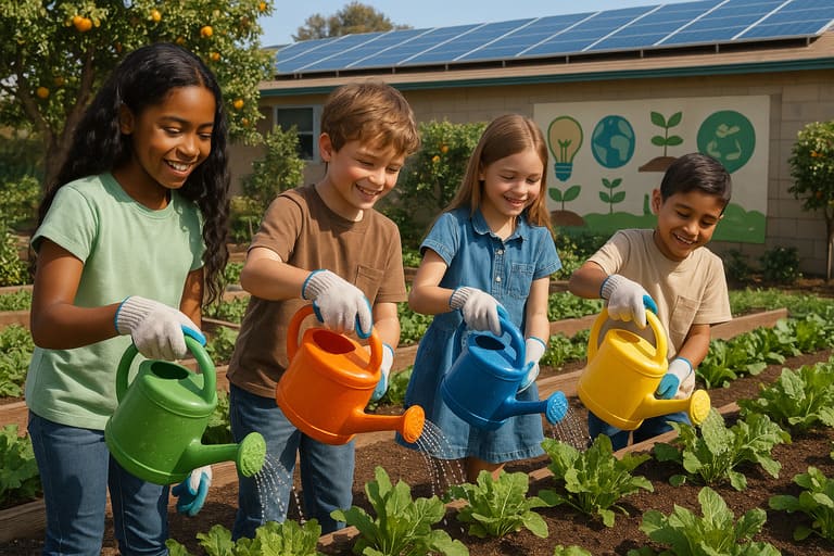 Educação Ambiental e Sustentabilidade no Colégio Efetivo-Um Compromisso com o Futuro